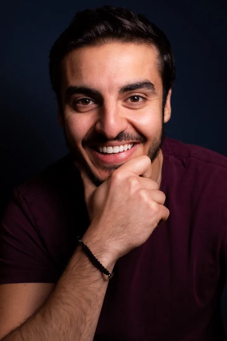 Faris Batayneh headshot, smiling